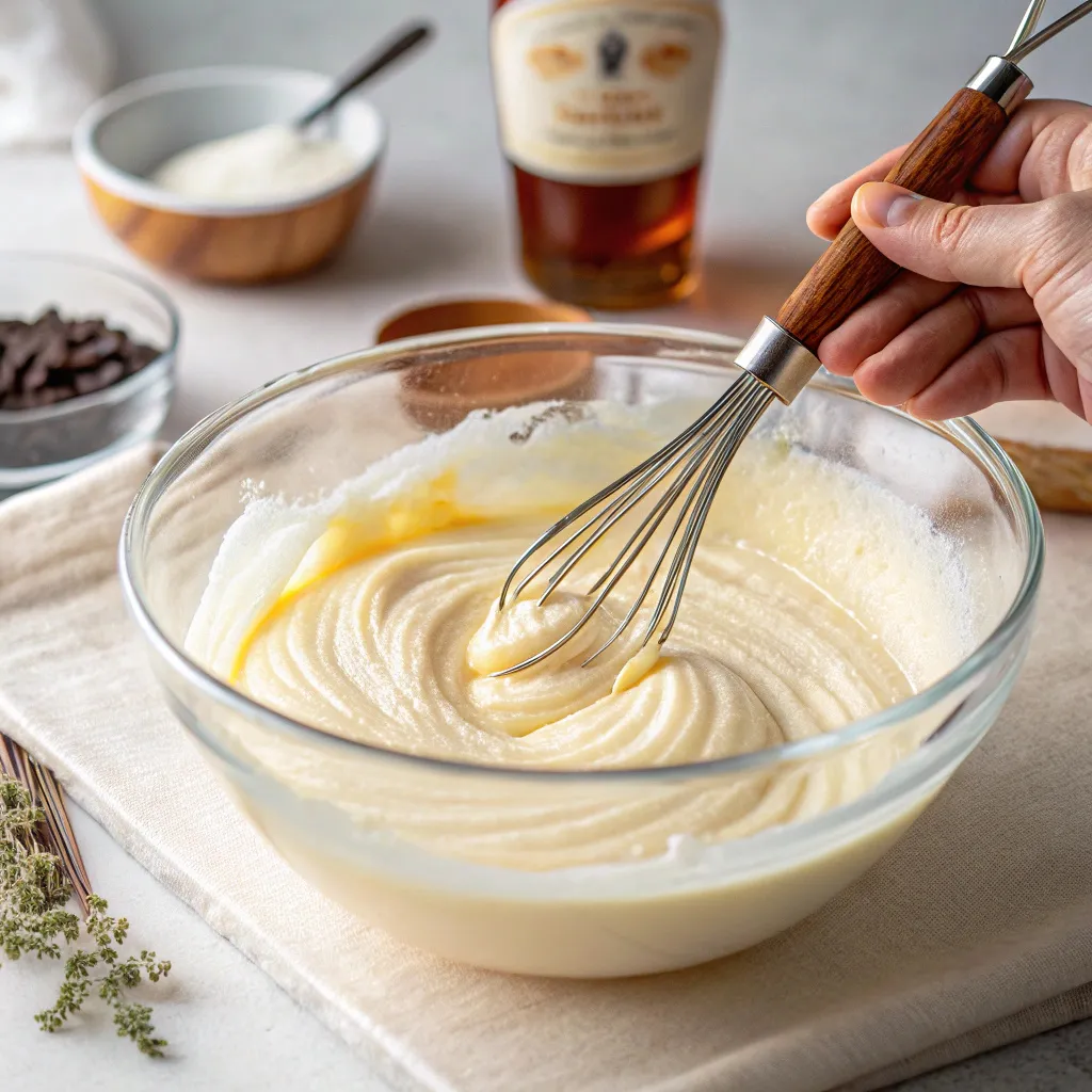 recipe Instructions : Add Sour Cream & Vanilla