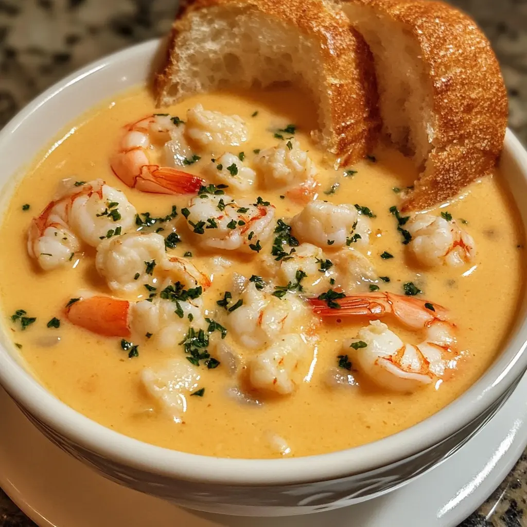 Crab & Shrimp Bisque recipe
