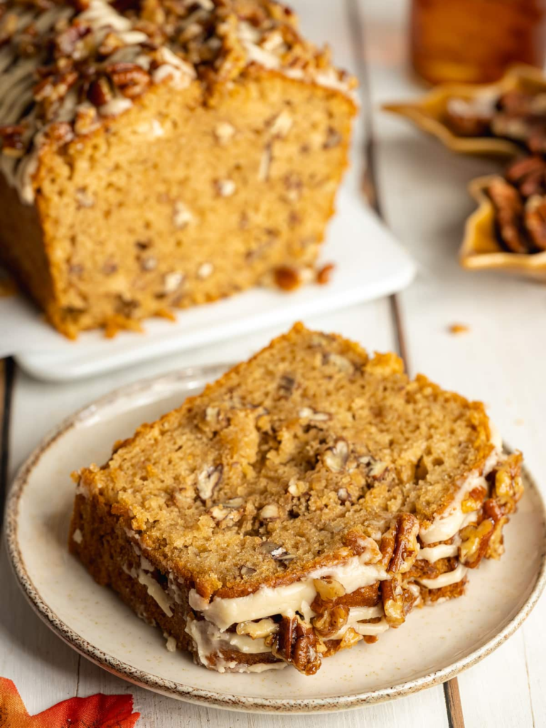 Maple Pecan Banana Bread